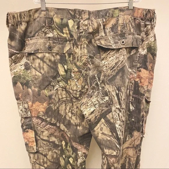 Mossy Oak Cargo Camo Mens Pants XXL (44-46) Walking Hiking Fishing Hunting Sport - Picture 10 of 12